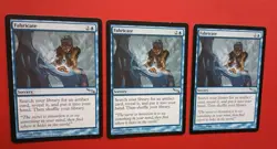 Magic the Gathering MTG Mirrodin FABRICATE X 3 LP/EX U 2003 NICE! - Image 2