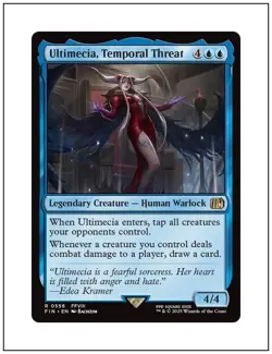1x Ultimecia, Temporal Threat, Final Fantasy, Magic MTG NM - Image 1