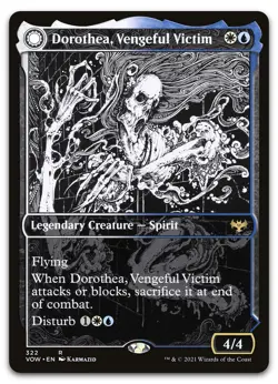 Dorothea, Vengeful Victim (Showcase) #322 (NM) Crimson Vow VOW Magic MTG - Image 1