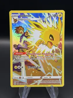 [NM] Jolteon Tg04/Tg30 Swsh09: Brilliant Stars Trainer Gallery Pokemon - Image 1
