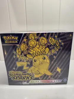 Pokemon TCG Surging Sparks Elite Trainer Box ETB NEW SEALED - Image 1