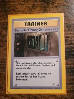 Pokemon The Rocket's Training Gym 104/132 Gym Heroes LP - Image 1
