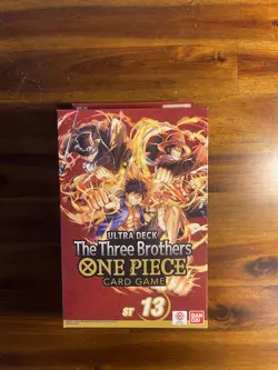 One Piece TCG The Three Brothers Ultra Deck ST-13 - SEALED - Image 1