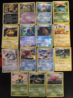 Pokemon - Card Lot - 15 Cards - 2 Holo/Reverse Holo - Vintage -Read Description - Image 1
