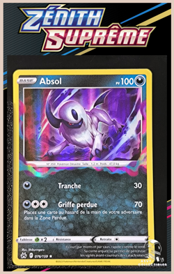 Carte Pokemon Absol 076/159 Holo EB12.5 Zenith Supreme FR - Image 1