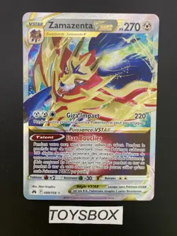 Carte Pokemon Zamazenta Vstar 099/159 / EB Zenith Supremes EB12.5 / NEUF FR - Image 2