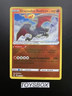 Carte Pokemon Dracaufeu Radieux 020/159 / EB Zenith Supremes EB12.5 / Neuf FR - Image 2