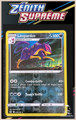 Carte Pokemon Leopardus 078/159 Rare Reverse EB12.5 Zenith Supreme FR - Image 1
