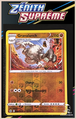 Carte Pokemon Gravalanch 068/159 Reverse EB12.5 Zenith Supreme FR - Image 1