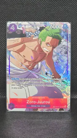 Zoro-juurou Treasure Rare ST18-004 M OPTCG One Piece Emperors In The New World - Image 1