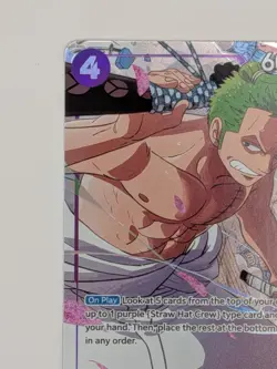Zoro-Juurou ST18-004 Treasure Rare One Piece OP09 “Emperors in the New World” - Image 4