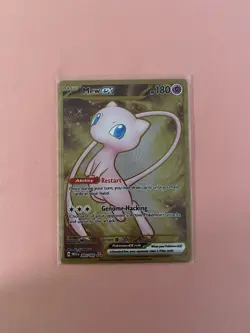 Mew ex 205/165 Hyper Rare - Pokemon TCG Scarlet & Violet 151 - Metal Card (NM) - Image 1