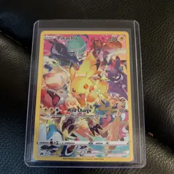 Pokemon TCG Pikachu Crown Zenith Alternative Art Holo Card 160/159 - Image 1