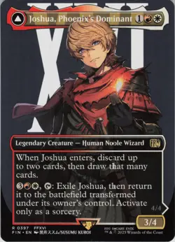 Joshua, Phoenix's Dominant (Borderless) R FINAL FANTASY 397 NM Normal MTG - Image 2