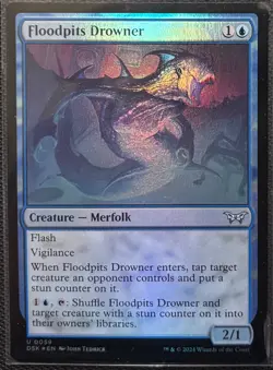 MTG Duskmourn Floodpits Drowner Foil (Uncommon) - Image 1