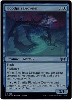 MTG Duskmourn Floodpits Drowner Foil (Uncommon) - Image 2
