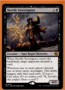 Hostile Investigator Outlaws of Thunder Junction: the Big Score Regular - Image 1