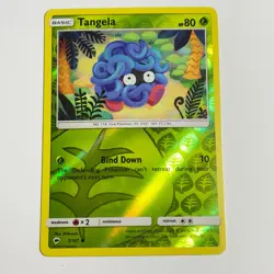 Tangela 7/147 Common Reverse Holo Card SM - Burning Shadows Pokemon TCG NM - Image 1