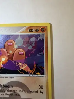 Pokemon TCG Dugtrio EX FireRed & LeafGreen reverse Holo Rare 22/112 2004 80 HP - Image 5