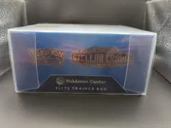 POKEMON CENTER TCG SCARLET & VIOLET STELLAR CROWN SEALED ELITE TRAINER BOX ETB - Image 3