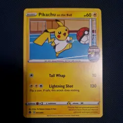 Full Set On The Ball Pokemon Futsal Promo Near Mint and Sealed Pikachu - Image 2