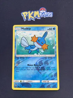 Pokemon TCG Mudkip Celestial Storm 32/168 Reverse Holo LP. - Image 1