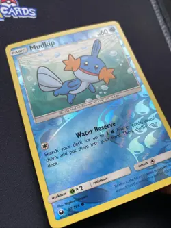 Pokemon TCG Mudkip Celestial Storm 32/168 Reverse Holo LP. - Image 3
