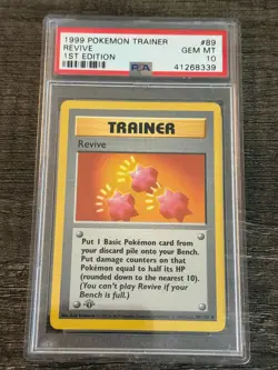 1999 Pokemon Base Set REVIVE 1st Edition #89 WOTC 89/102 - GEM MINT PSA 10 - Image 1