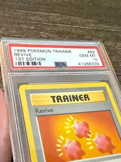 1999 Pokemon Base Set REVIVE 1st Edition #89 WOTC 89/102 - GEM MINT PSA 10 - Image 3