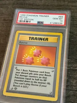 1999 Pokemon Base Set REVIVE 1st Edition #89 WOTC 89/102 - GEM MINT PSA 10 - Image 5