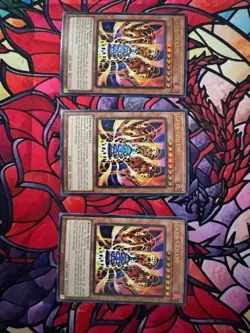 3x Lava Golem RA01-EN001 Ultra Rare NM-M 1st Edition - Image 1