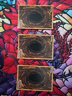 3x Lava Golem RA01-EN001 Ultra Rare NM-M 1st Edition - Image 2
