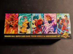 Dragon Ball Super Fusion World 1st Anniversary Set English Edition New Sealed - Image 1