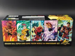 Dragon Ball Super Fusion World 1st Anniversary Set English Edition New Sealed - Image 1