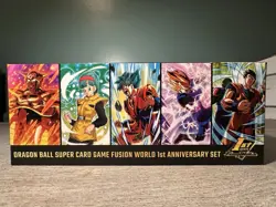 Dragon Ball Super Card Game Fusion World 1st Anniversary Set Sealed - Image 1
