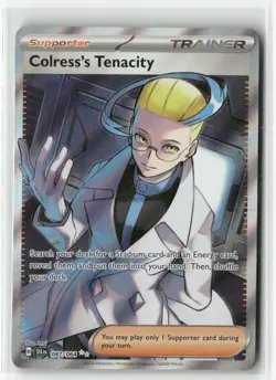 Pokemon - Colress's Tenacity - Holo - SV: Shrouded Fable 087/064 (NM) - Image 1