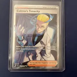 Colress’s Tenacity 087/064 SV: Shrouded Fable Ultra Rare Holo Pokemon TCG - Image 1
