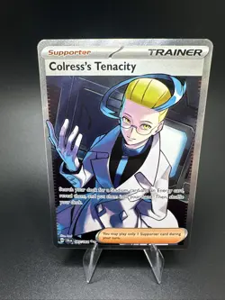 Colress's Tenacity 087/064 Sv: Shrouded Fable Full Art Trainer Pokemon Card - Image 1