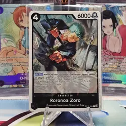Roronoa Zoro OP10-095 R - One Piece TCG - Royal Blood English NM/M Straw Hat - Image 1