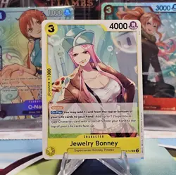 Jewelry Bonney OP10-107 UC One Piece Royal Blood NM/M - Image 1