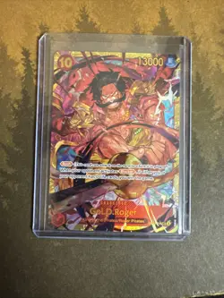 Gol D. Roger OP09-118 (SEC) One Piece TCG Emperors in the New World English NM - Image 1