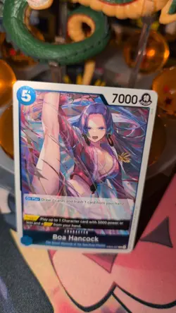 One Piece OP14 The Azure Sea’s Seven - Boa Hancock EB04-027 R ENGLISH - Image 1