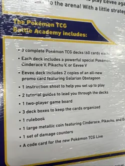 Pokemon TCG: 2022 Battle Academy Board Game - Factory Sealed BRAND NEW Card Game - Image 2