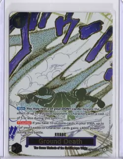 Ground Death (Alternate Art) OP14-096 The Azure Sea's Seven Foil - Image 1
