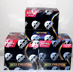Pokemon TCG Phantasmal Flames & Mega Evolution Enhanced Booster Boxes (Lot Of 3) - Image 5