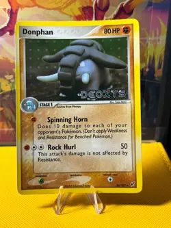 Donphan 30/107 Holo EX Deoxys Pokemon 2005 - Image 1