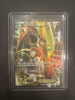 Pokemon Groudon EX Full Art Holo Ultra Rare TCG Card XY Primal Clash 150/160 - Image 1