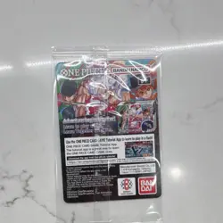 Bandai One Piece Card Game Monkey D. Luffy US Voyage Holo Promo Card Gonzaga CBB - Image 5