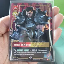 Riftbound Regional Prize wall Promo Darius Metal Card 1/35 - Image 1