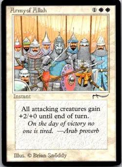 Army of Allah C Arabian Nights NM - Image 1